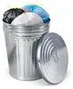 30L Oskartonne Aschetonne mit Deckel Mülltonne Abfalleimer Metalltonne Mülleimer Anteprima dell’immagine prodotto