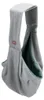 TRIXIE Fronttasche Soft - hellgrau/mint - 22 × 20 × 60 cm Produktbild-Vorschau 2