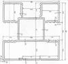 Zaunpfosten (Aluminium) für WPC Zaun, 68 x 68 x 1950 mm, Produktbild-Vorschau 3