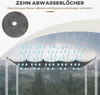 Ersatzdach für Pergola 3x3 m, Pavillondach Dunkelgrau, 250 Produktbild-Vorschau 7