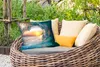 MuchoWow® Outdoor Kissen - Sonnenuntergang - Wasser - Welle Produktbild-Vorschau 3