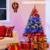 COSTWAY Albero di Natale artificiale 150 cm con 250 luci Anteprima dell’immagine prodotto 9