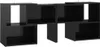 vidaXL TV-kast, hoogglanz zwart, 104x30x52 cm, houtvezel Productafbeelding-voorbeeld 1