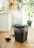 Rotho Archi Pet Food Container 38L Antraciet/Transparant Anteprima dell’immagine prodotto 15