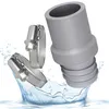 Ablaufschlauch Endstück 22mmØ Abflussadapter + 2x Schellen Produktbild-Vorschau 3