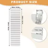 UISEBRT Zebra Double store 60x220 cm Blanc - Store Voir les images du produit 2