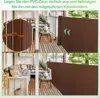 PVC Sichtschutzmatte mit Kabelbindern Outdoor Produktbild-Vorschau 7