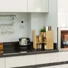 Étagère de table Relaxdays en bambou, organiseur réglable, Voir les images du produit 5