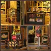 DIY-Miniatur-Puppenhaus-Bausatz, Puppenhaus-Bausatz aus Produktbild-Vorschau 3