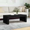 The Living Store Couchtisch Schwarz 102x50x36 cm Produktbild-Vorschau 3