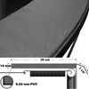 Trampolin Randabdeckung 366cm Blau PVC/PE 29cm Breit Produktbild-Vorschau 8