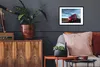 MuchoWow® MuchoWow® Gerahmtes Poster Roter Lastwagen mit Produktbild-Vorschau 3