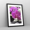 Gerahmtes Poster - Schwarzer Rahmen - Orchidee Bambus Produktbild-Vorschau 8