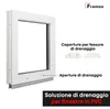 Finestra da cantina Framex - Vetro fisso (Fib) Bianco 50 x Anteprima dell’immagine prodotto 4