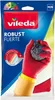 A Vileda glove packaging with a hand wearing a red glove holding a scrubbing ball. Náhľad obrázku produktu