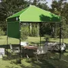 vidaXL Pavilonový stan zelený 194 x 194 x 251 cm látka Náhled obrázku produktu 3