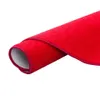 Velours Teppich Joy Knallrot Rund, Größe:133 cm Rund Produktbild-Vorschau 4