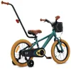 Kinderfahrrad Jungen Fahrrad Stützräder Schubstange 16 Zoll Produktbild-Vorschau 3