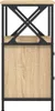 vidaXL Table de chevet chêne Sonoma 34x35,5x70 cm Bois Voir les images du produit 5