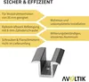 10x Photovoltaik ALU Mittelklemme Solarmodul Solarpaneele Produktbild-Vorschau 3