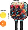 Set de raquettes de pickleball en fibre de verre - Contient Voir les images du produit 4