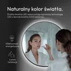 Lustro ?azienkowe z o?wietleniem Talos Black Orors Light Ø Podgląd zdjęcia produktu 5