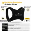 BLACKROX Rückenstabilisator Schwarz – Haltungskorrektur Produktbild-Vorschau 5
