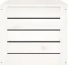 vidaXL Truhe Weiß 89x36,5x33 cm Massivholz Kiefer Produktbild-Vorschau 6