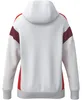 Erima Celebrate 125 Trainingsjacke mit Kapuze Weiß/Rot - 38 Produktbild-Vorschau 3