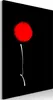 Italienischer Leinwand Leinwandbild - Minimalist Flower (1 Produktbild-Vorschau 1