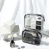 Aucuu Transparente Kulturtasche 2er Set PVC Produktbild-Vorschau 5