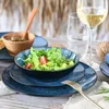 CreaTable, 23958, Capri Blue, sada tanierov 12 ks, kamenina Náhľad obrázku produktu 13