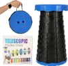 KIK KX4981_2 Klappstuhl Klapphocker Hocker blau AKTION Produktbild-Vorschau 1