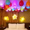 LED Luftballon Set - 5 Luftballons Ø30 cm | Bunt Produktbild-Vorschau 4