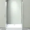 Dusche Nischentür Doppel Pendeltür Schwingtür Rahmenlos ESG Produktbild-Vorschau 3