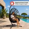 Swoods XXL Hangstoel met frame – Geschikt voor binnen- en Productafbeelding-voorbeeld 4