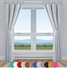 Juego de 2 cortinas decorativas Ellen, con lazada, que Vista previa de la imagen del producto 1