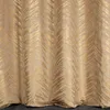 Vorhang SARA dunkebeige gold 140x250 cm  Ösen Ösenvorhang Produktbild-Vorschau 7