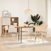 vidaXL Plateau de table brun clair 140x60x4 cm Chêne massif Voir les images du produit 3
