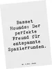 Mr. & Mrs. Panda Postkarte Spruch Basset Hound Freund - Produktbild-Vorschau 1