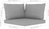 vidaXL Cuscino Pallet 3 pezzi tessuto Oxford grigio Anteprima dell’immagine prodotto 15
