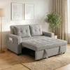 HOMCOM Schlafsofa, 2-Sitzer Sofa 157x190cm mit Verstellbare Produktbild-Vorschau 9