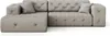 Ecksofa Designersofa CHANTAL in Stoff Opera Velvet Cream Produktbild-Vorschau 3
