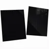 Two black glass panels are shown against a white background. Produktbild-Vorschau