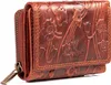 MATADOR Leder Damen Portemonnaie CHIQUITO RFID Blumen Braun Produktbild-Vorschau 1