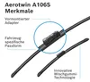 Tergicristalli Aerotwin di Bosch per Tesla Model S 2012- Anteprima dell’immagine prodotto 14