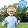 Teleskop Kinder Kescher 4 Stück mit Faltbarem Eimer Set Produktbild-Vorschau 3