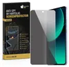 A product packaging box and a screen protector on a smartphone. Produktbild-Vorschau
