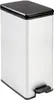 DECO SLIM BIN Abfalleimer 40L mit Fußpedal silber metallic Produktbild-Vorschau 5