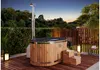 FinnTherm Holz Badefass Malmö aus Thermoholz, Whirlpool, Produktbild-Vorschau 2